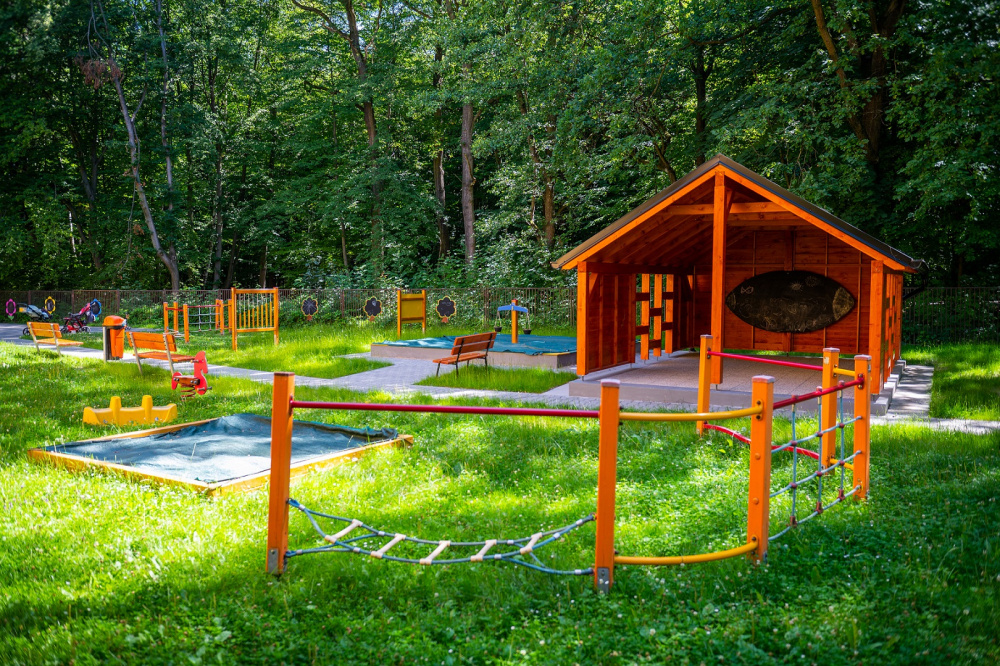 Přírodní zahrada v MŠ U Lesa