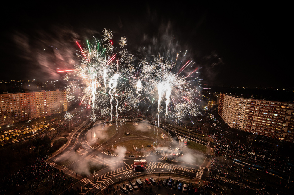 Novoroční ohňostroj