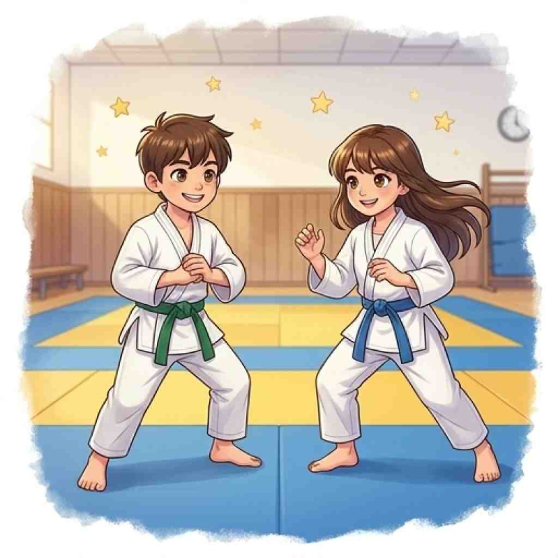 Čtvrtek 6. srpna - Judohrátky aneb staň se malým judistou